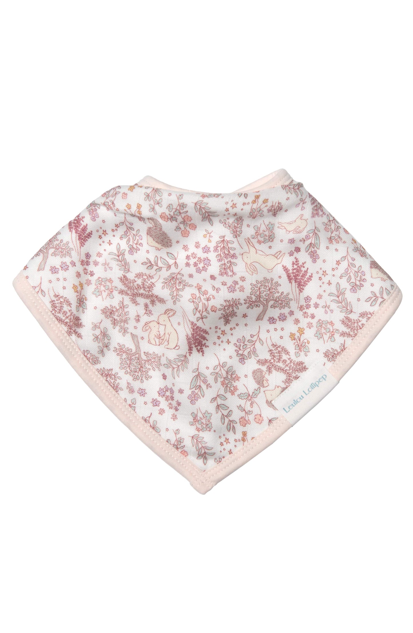 Lot de 2 bavoirs bandana – Hérisson des bois