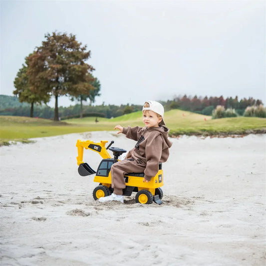 2026 CAT Caterpillar Voiture Porteur à Pousser pour les 1 à 3 ans