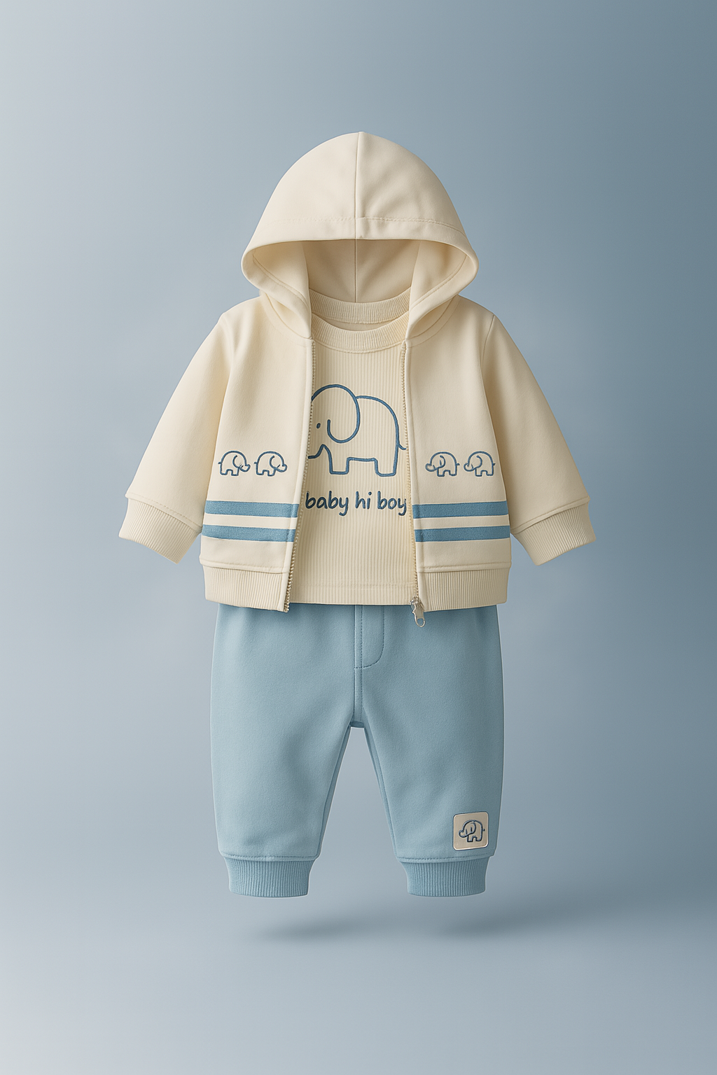 Ensemble de jogging à capuche Safari