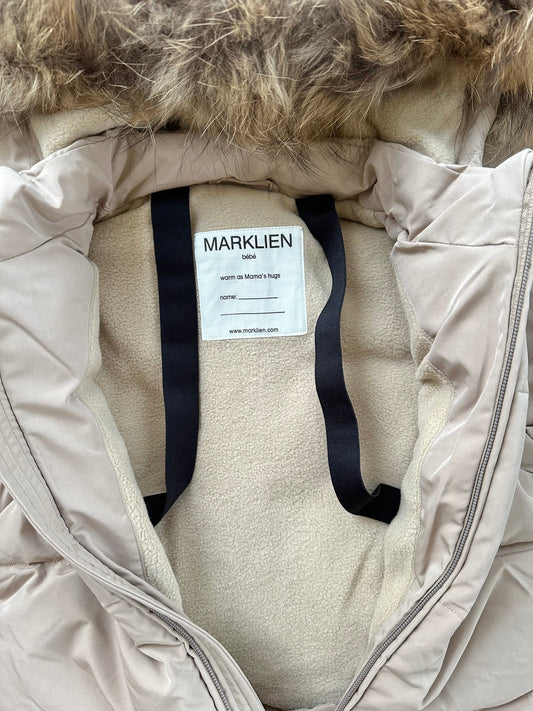 PRE-ORDER Beige 4in1 Transformer Snowsuit