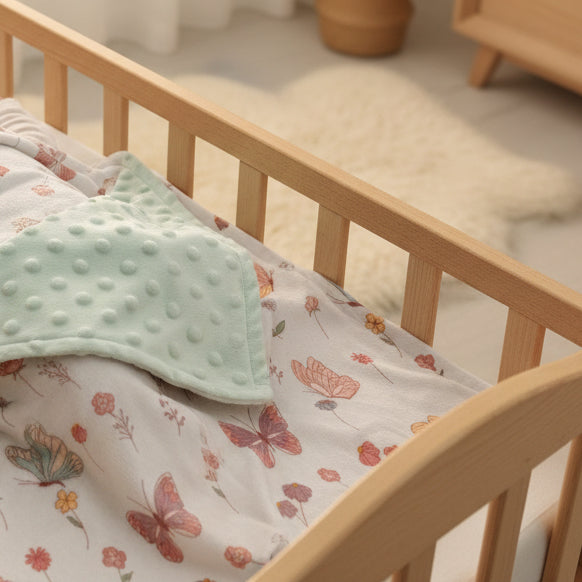 Doudou Minky et Minky dot - Papillon