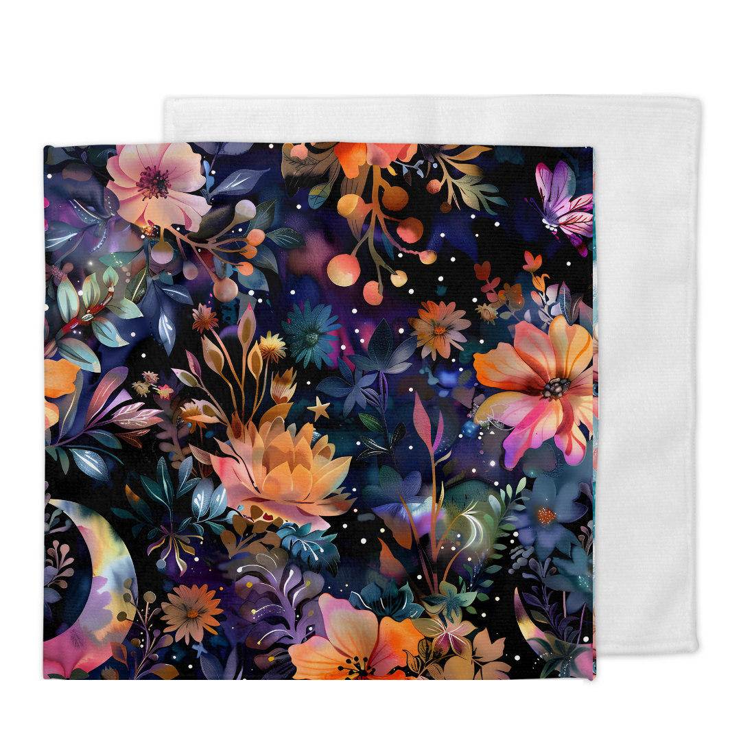 Gant de toilette Moon Flowers