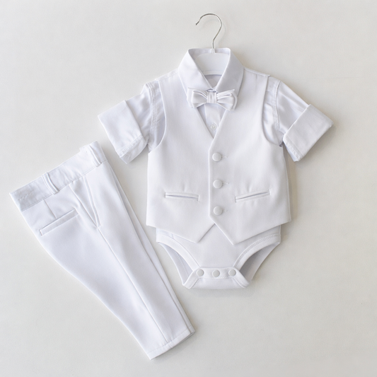 Alessio Baby Vest Set & Hat