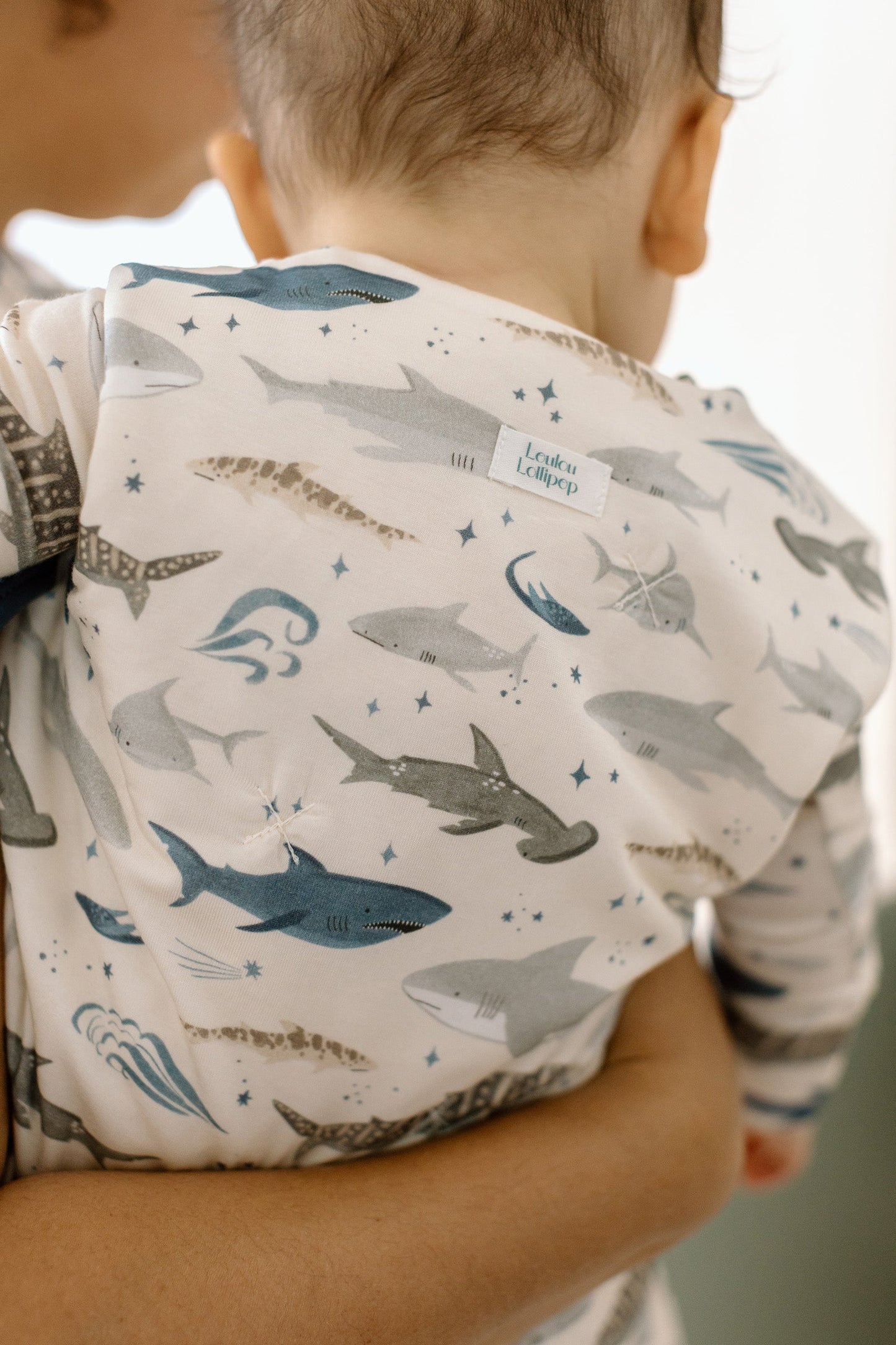 Gigoteuse bébé TENCEL™ 1.0 TOG - Requins Souriants