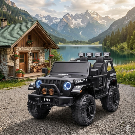 2026 24V Monster Jeep 2 places DELUXE Voiture Électrique Enfant avec Télécommande
