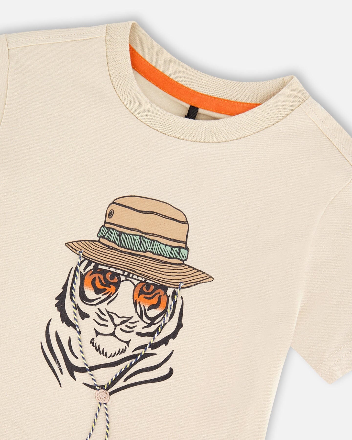 Organic Cotton Short Sleeve T-Shirt Off White