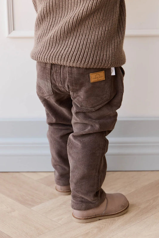 Cillian Corduroy Pants in Pinecone | Jamie Kay