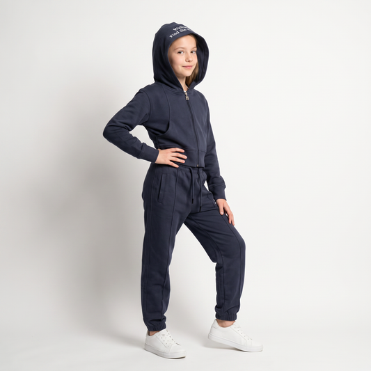Court Side — ensemble fille à haut court et jogging