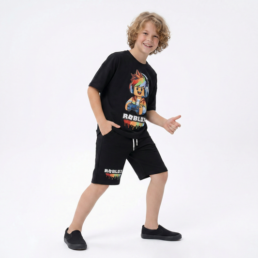 Ensemble court Level Up pour garçons