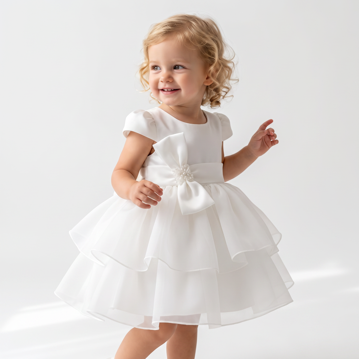 Cloud Puff Baby Dress