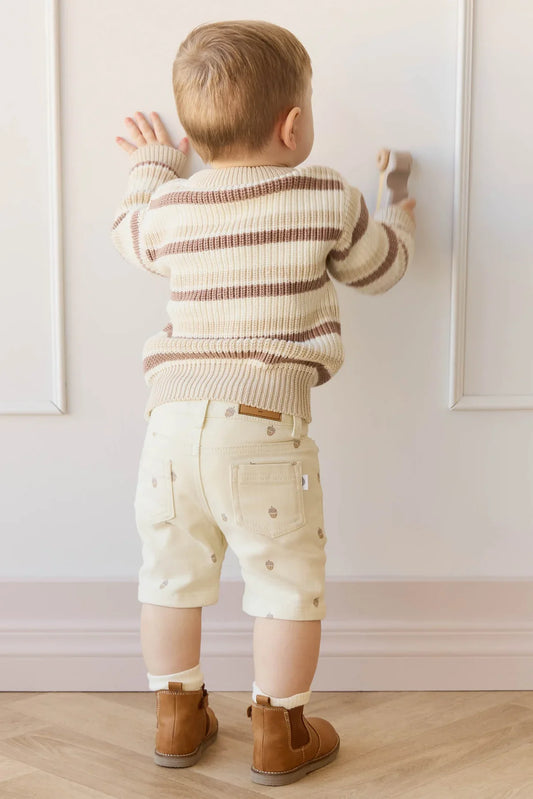 Pull Leon - Rayures Jacapo | Jamie Kay