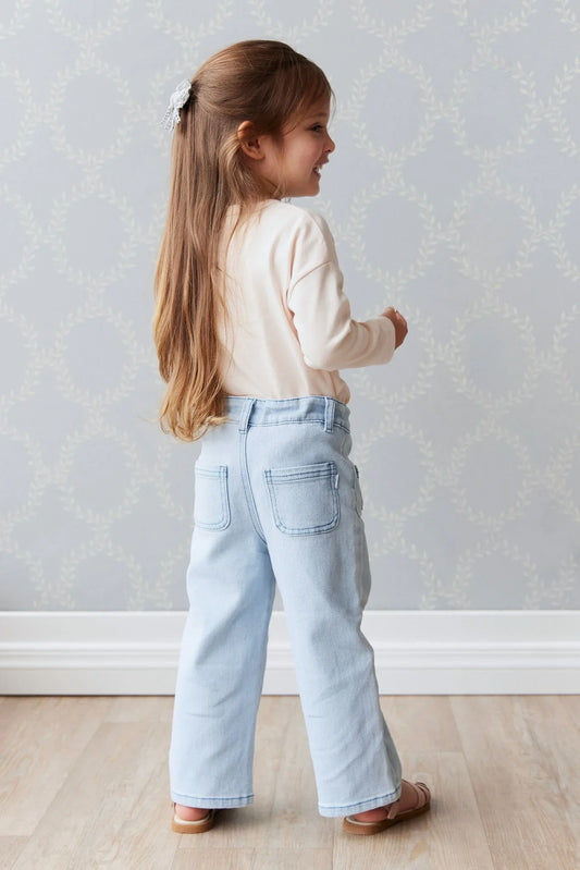 Pantalon Yvette | Jamie Kay | Jean délavé