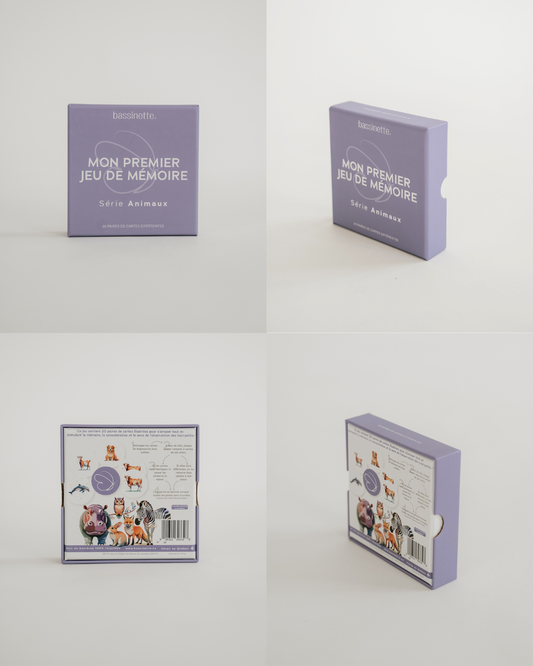 MON PREMIER JEU DE MÉMOIRE - Série Animaux