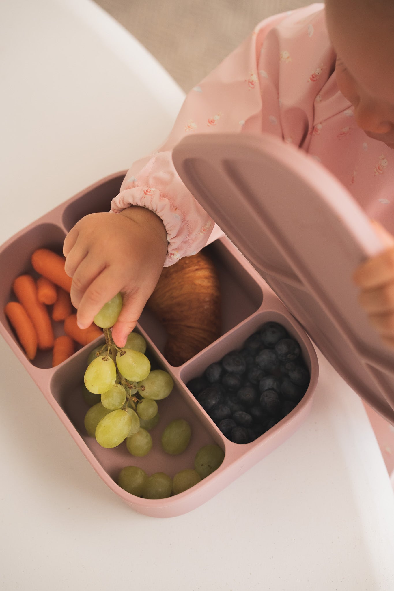 Silicone bento lunch box