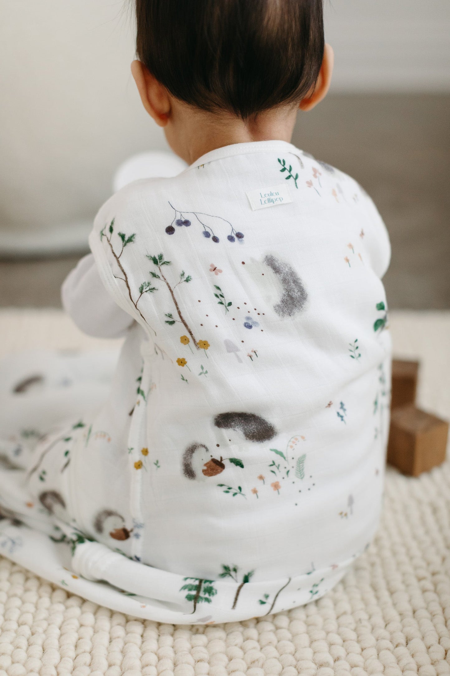 Gigoteuse Bébé en Mousseline de Bambou 0,5 TOG - Hérissons