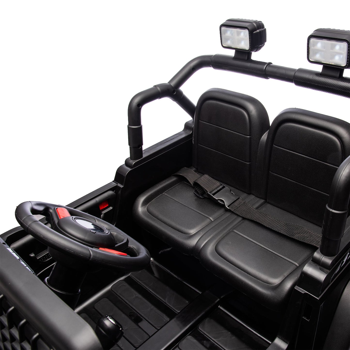 Voiture électrique 12V tout-terrain Jeep 2026 pour enfants avec télécommande
