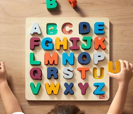 Wooden Puzzle - Letters