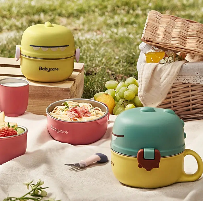 Dino Portable Tableware Set 5pcs