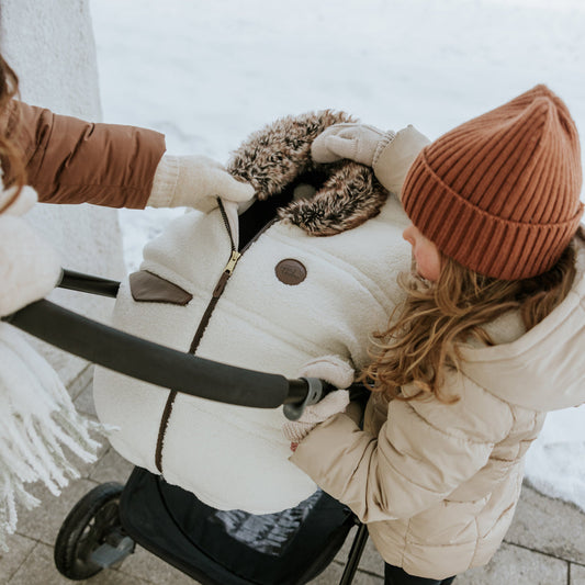 Winter Car Seat Cover - Sherpa Collection (-30°C to 5°C)