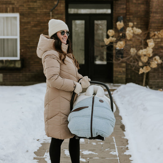 Housse 3 saisons pour siège d'auto - Collection Sherpa (-30°C à 15°C)