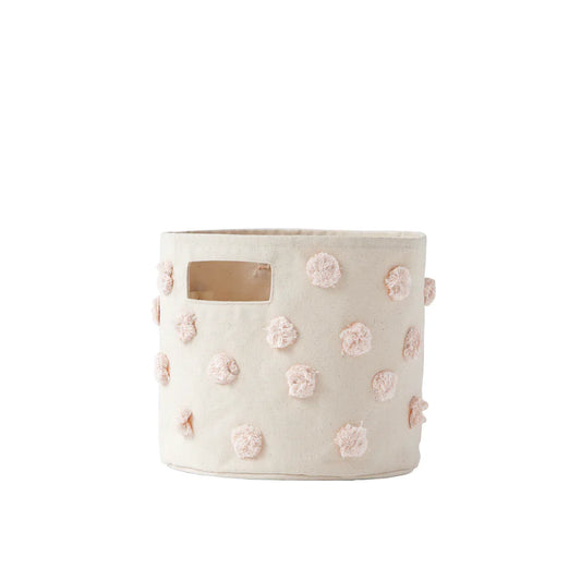 Panier Pom Pom - Petit - Rose clair | Pehr
