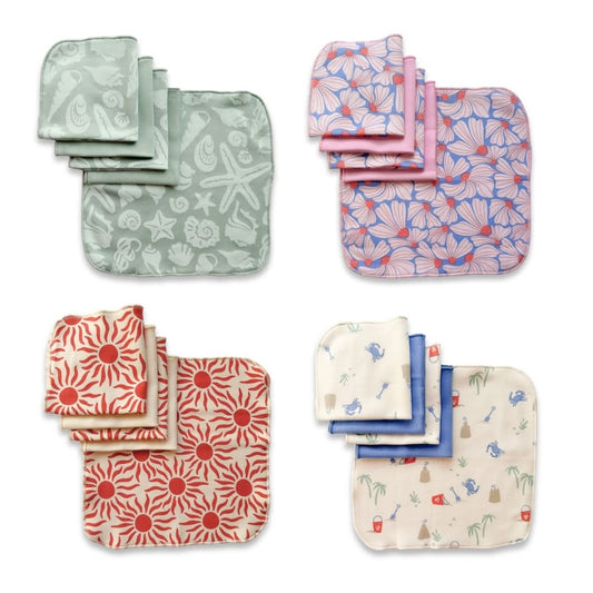 Bamboo Baby Washcloths (Pack Of 5) | Digging It