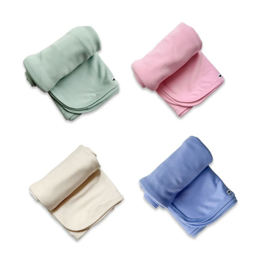 Baby Bamboo Swaddle Blanket | Tidal Blue