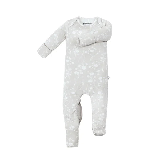 Convertible Footie | günamüna | Magnolia | Gray