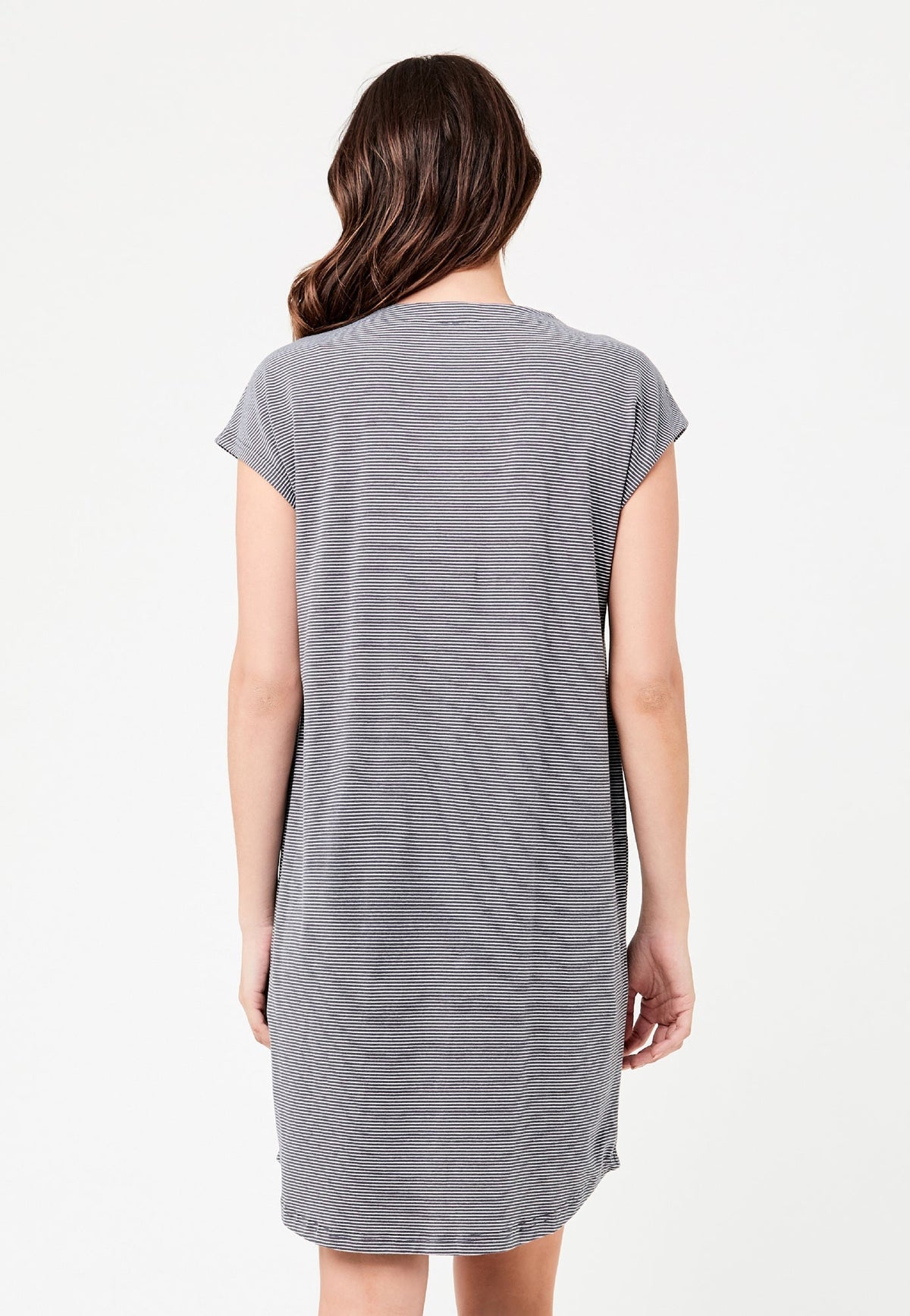 Blake Organic Short-Sleeve Maternity Nursing Nightgown