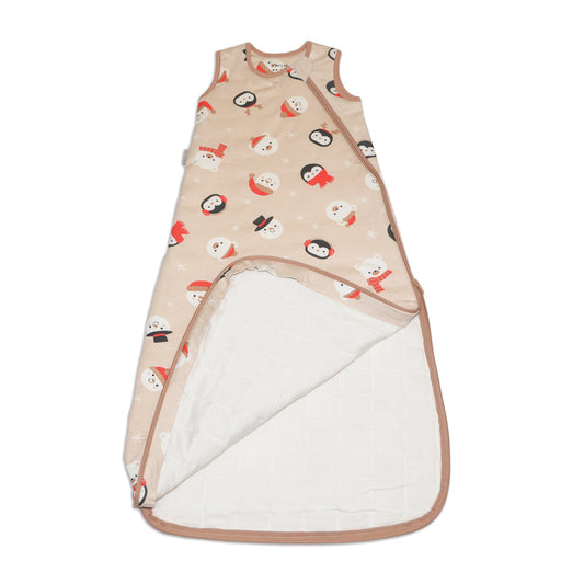 Bamboo Sleeping Sack 2.5 TOG (Snowy Faces Print)