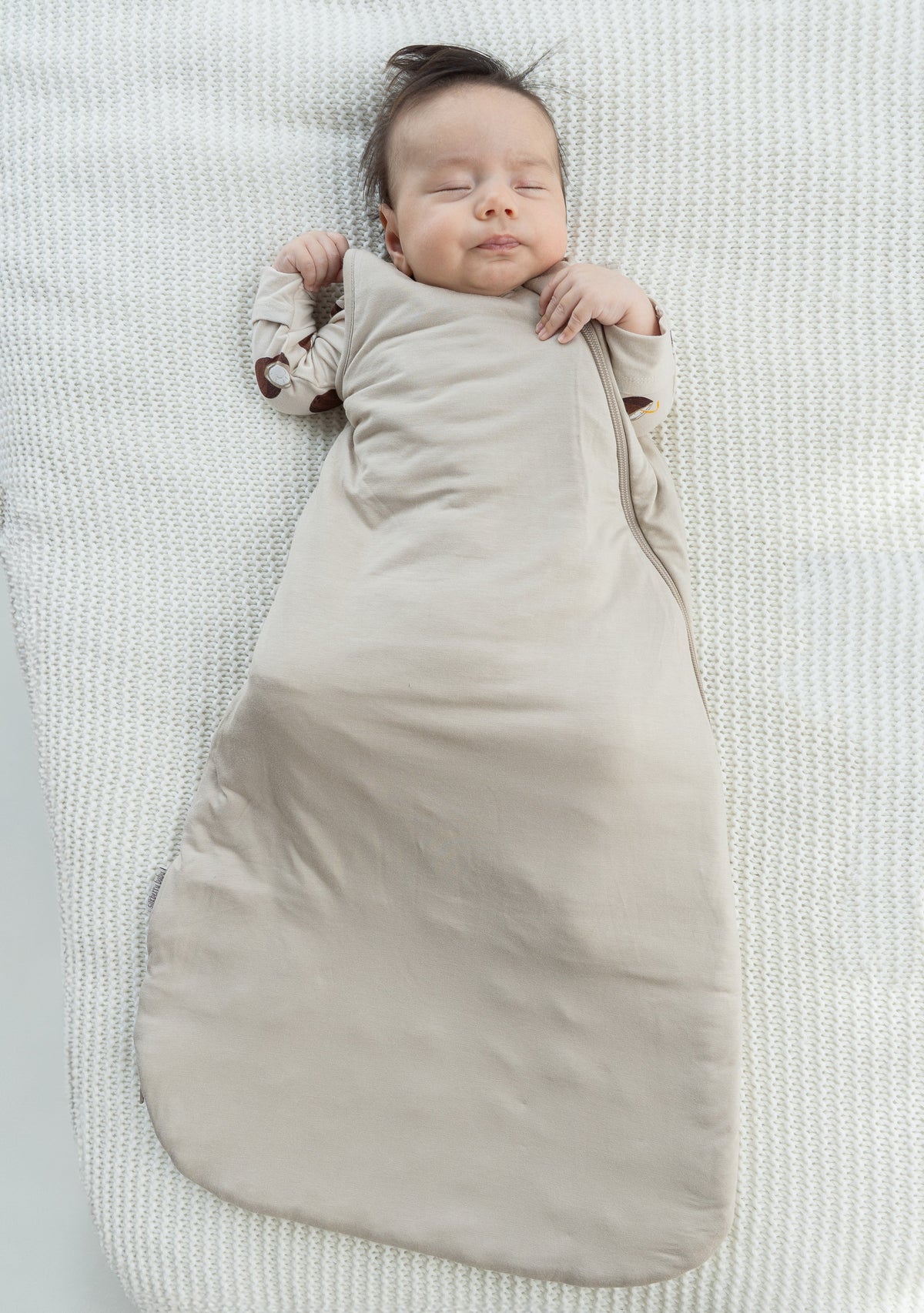 Bamboo Sleeping Sack 0.5 TOG (Almond Milk)