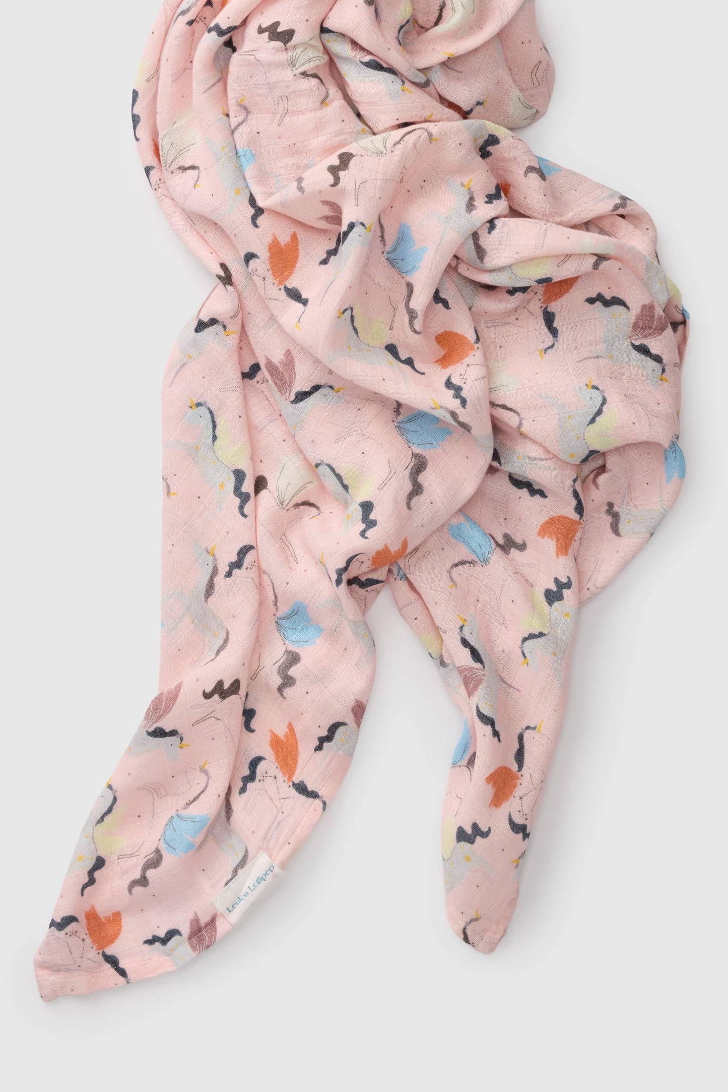 Lange en mousseline - Ballet licorne