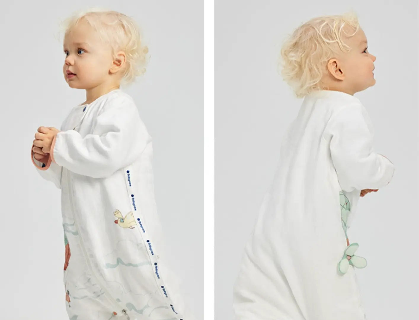 Temperature Regulating Bamboo Long-Sleeve Sleep Bag 1.0 TOG