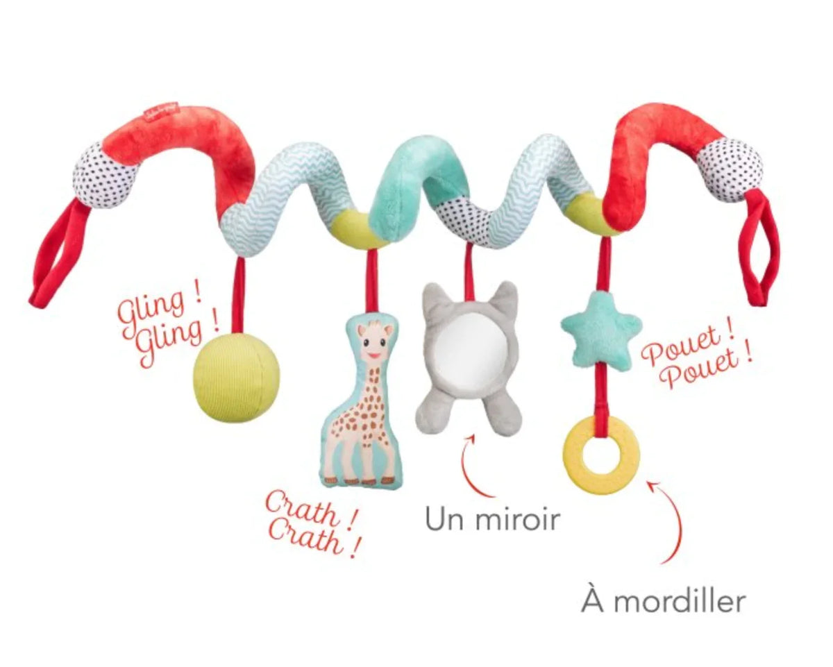 Sophie La Girafe Activity Spiral