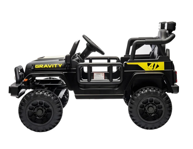 Voiture électrique 12 V de style Jeep pour enfants avec télécommande, modèle 2026