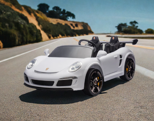 Voiture électrique enfant 24 V Porsche RUF CTR3 2 places avec télécommande