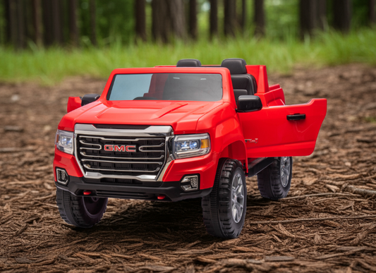 Voiture électrique pour enfants 2 places 24 V GMC Canyon AT4 2026 avec télécommande