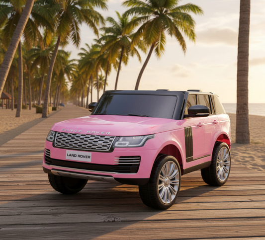 Voiture électrique 2 places Range Rover HSE 24 V 2026 pour enfants avec télécommande, MODÈLE DE LUXE AVEC SIÈGES EN CUIR ET PNEUS EN CAOUTCHOUC