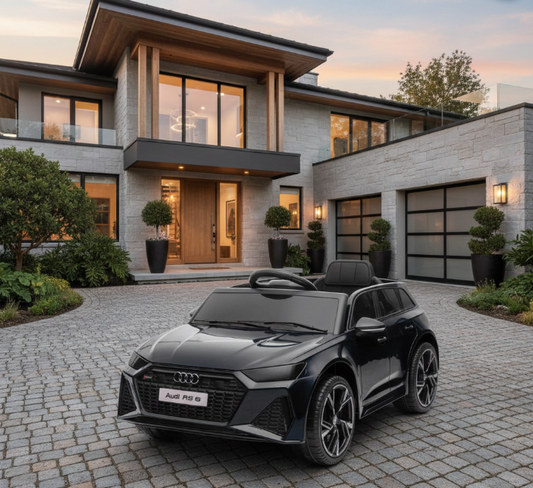 Voiture électrique Audi RS6 12V DELUXE pour enfant avec télécommande 2026