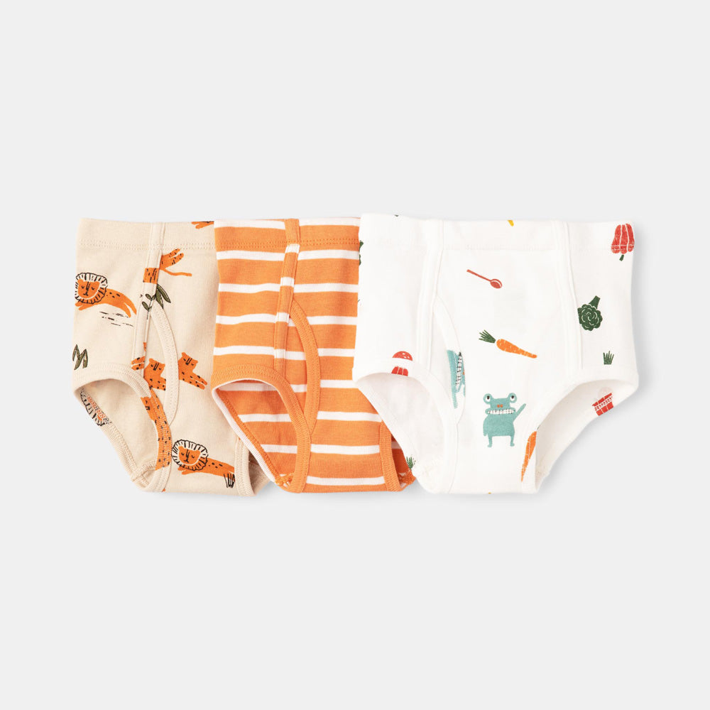 Culottes garçon, paquet de 3 | Rise Little Earthling