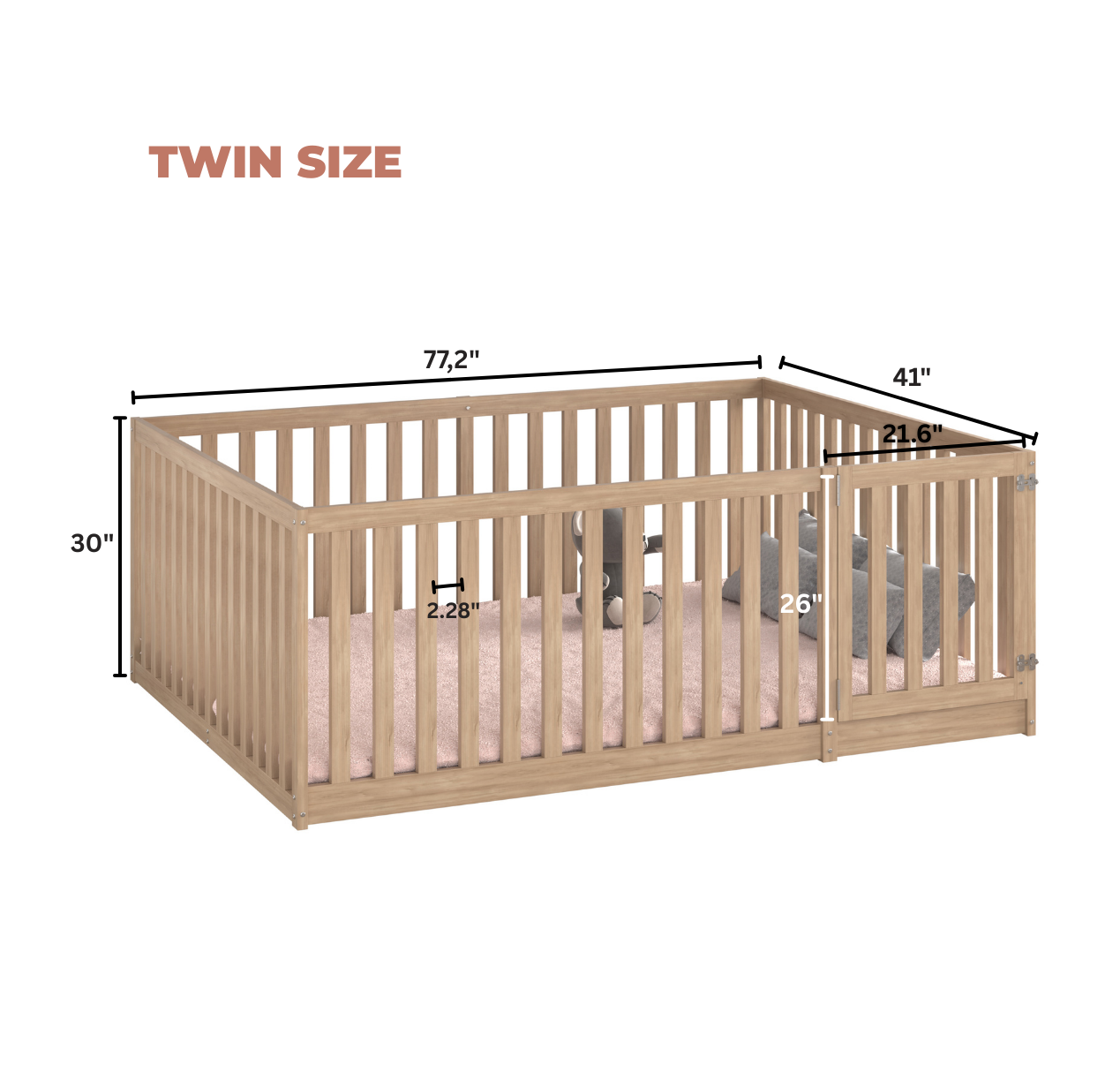 LITTLE DREAMER FLOOR BED (CA)