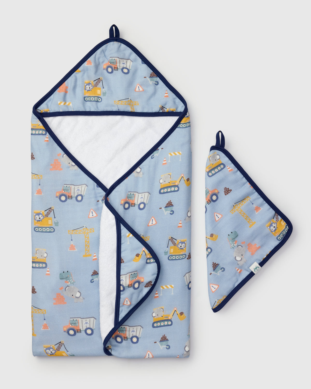 Ensemble de serviettes à capuchon - Petits ingénieurs
