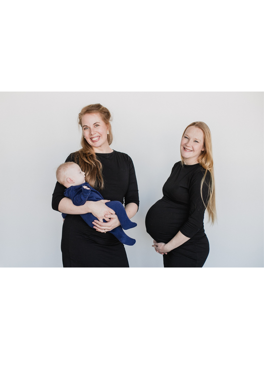 Taryn 3/4-Sleeve Maternity and Nursing Dress