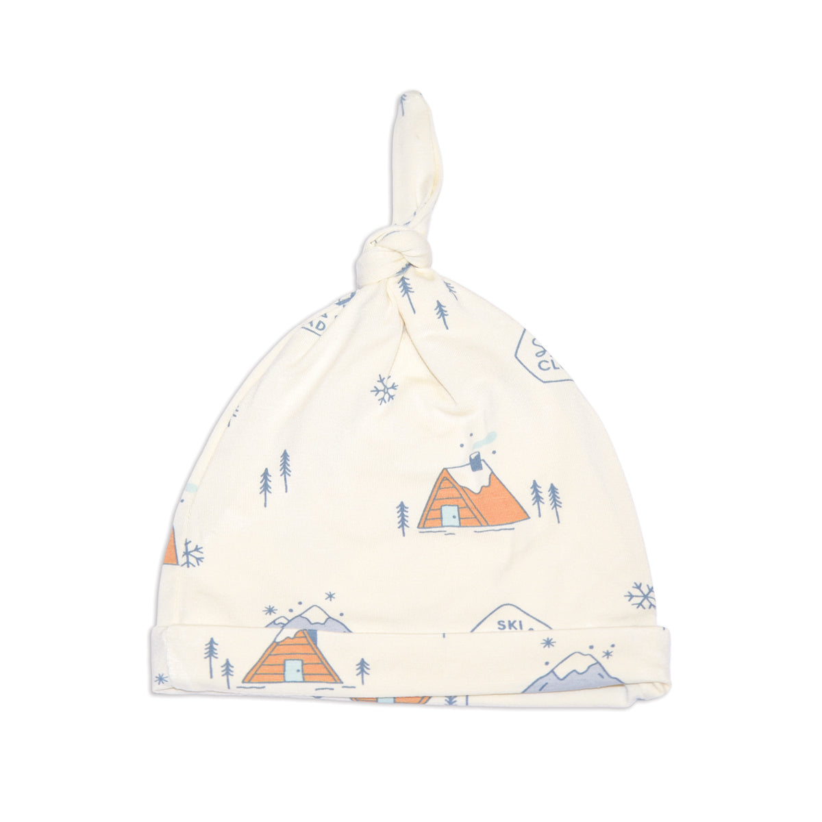 Bamboo Knot Hat (Ski Club Print)