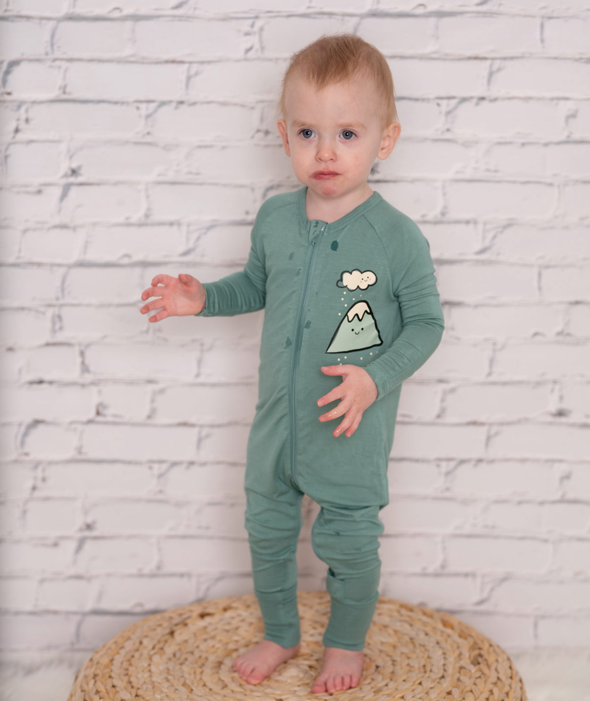 Bamboo Two Way Zipper Romper/Footless Sleeper (West Coast)