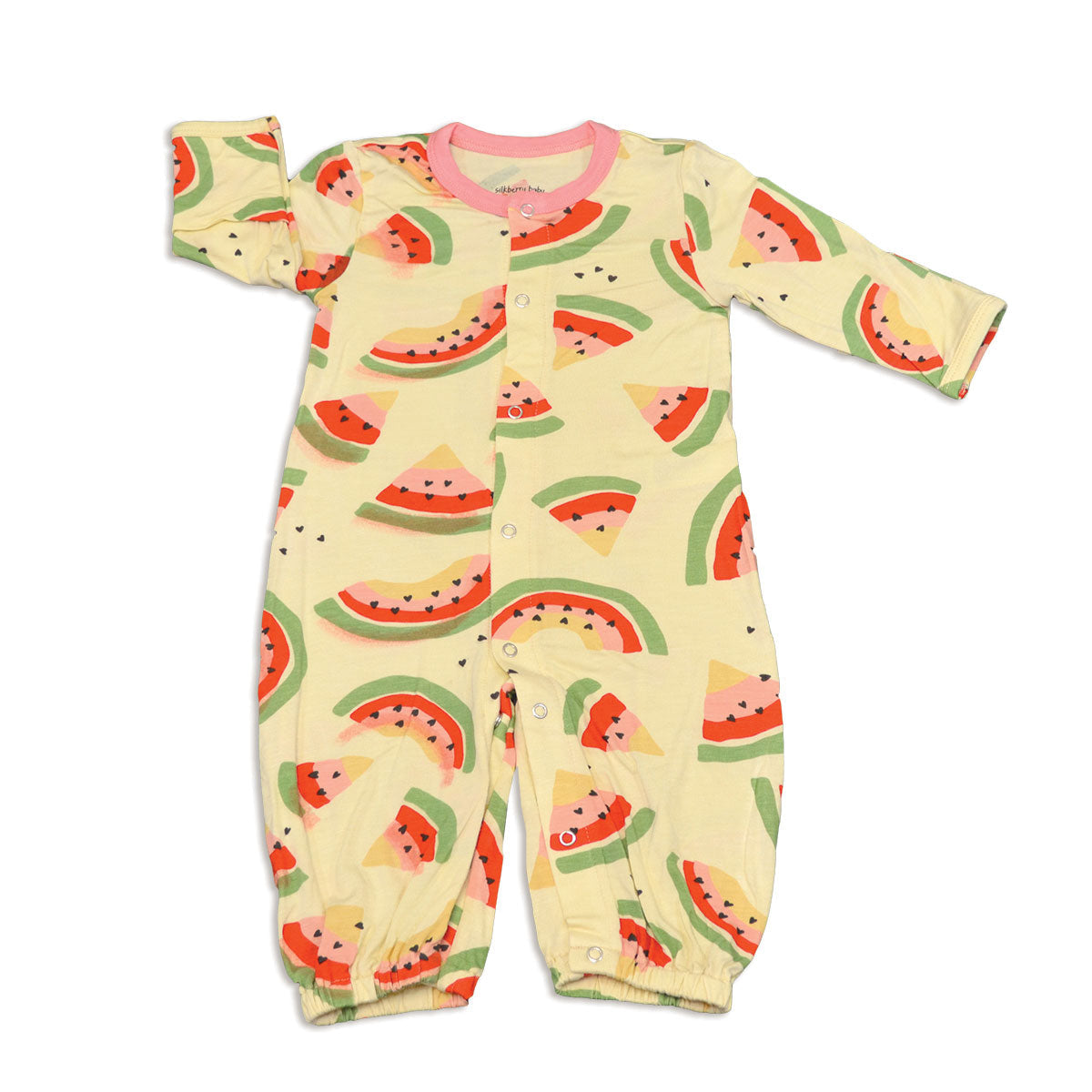 Bamboo Converter Gown (Watermelon Rainbow Print)