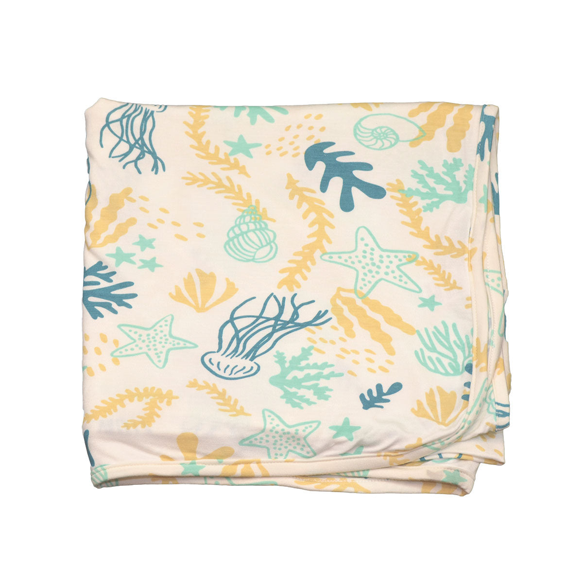 Bamboo Swaddle Blanket (Reef Print)