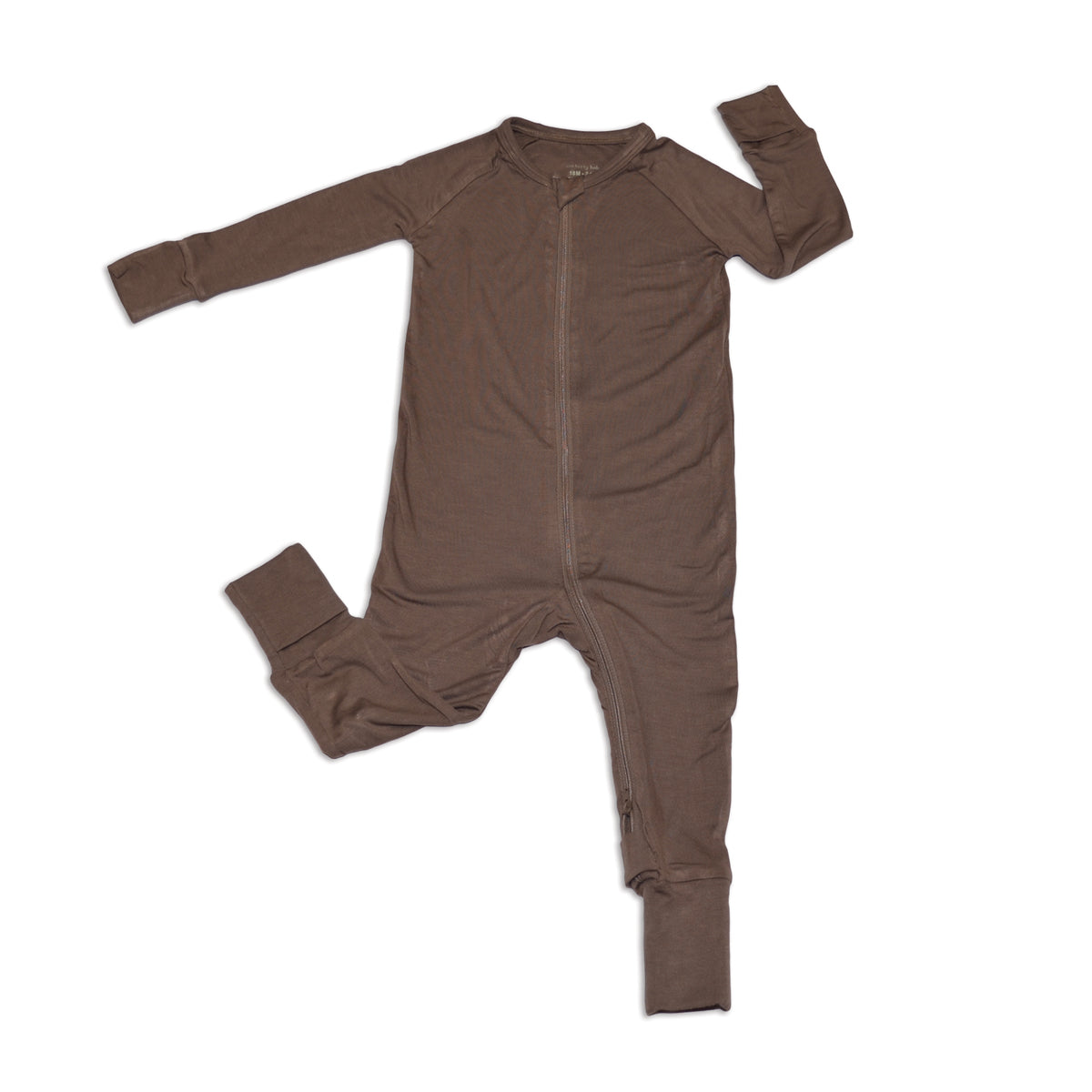 Bamboo Two Way Zipper Romper/Footless Sleeper (Antler)