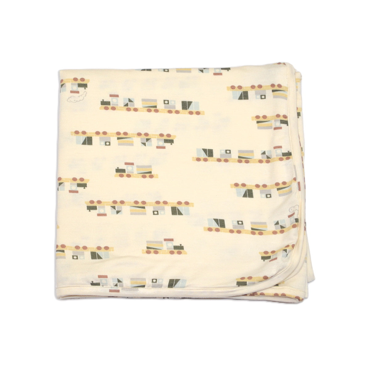 Bamboo Swaddle Blanket (All Aboard Print)