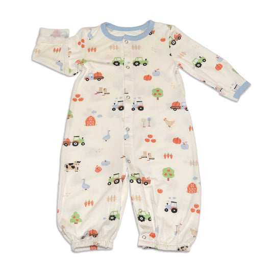Bamboo Converter Gown (Pumpkin Farm Print)